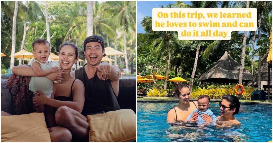 Mikael Daez at Megan Young, ipinagdiwang ang birthday week ni Leon sa Boracay