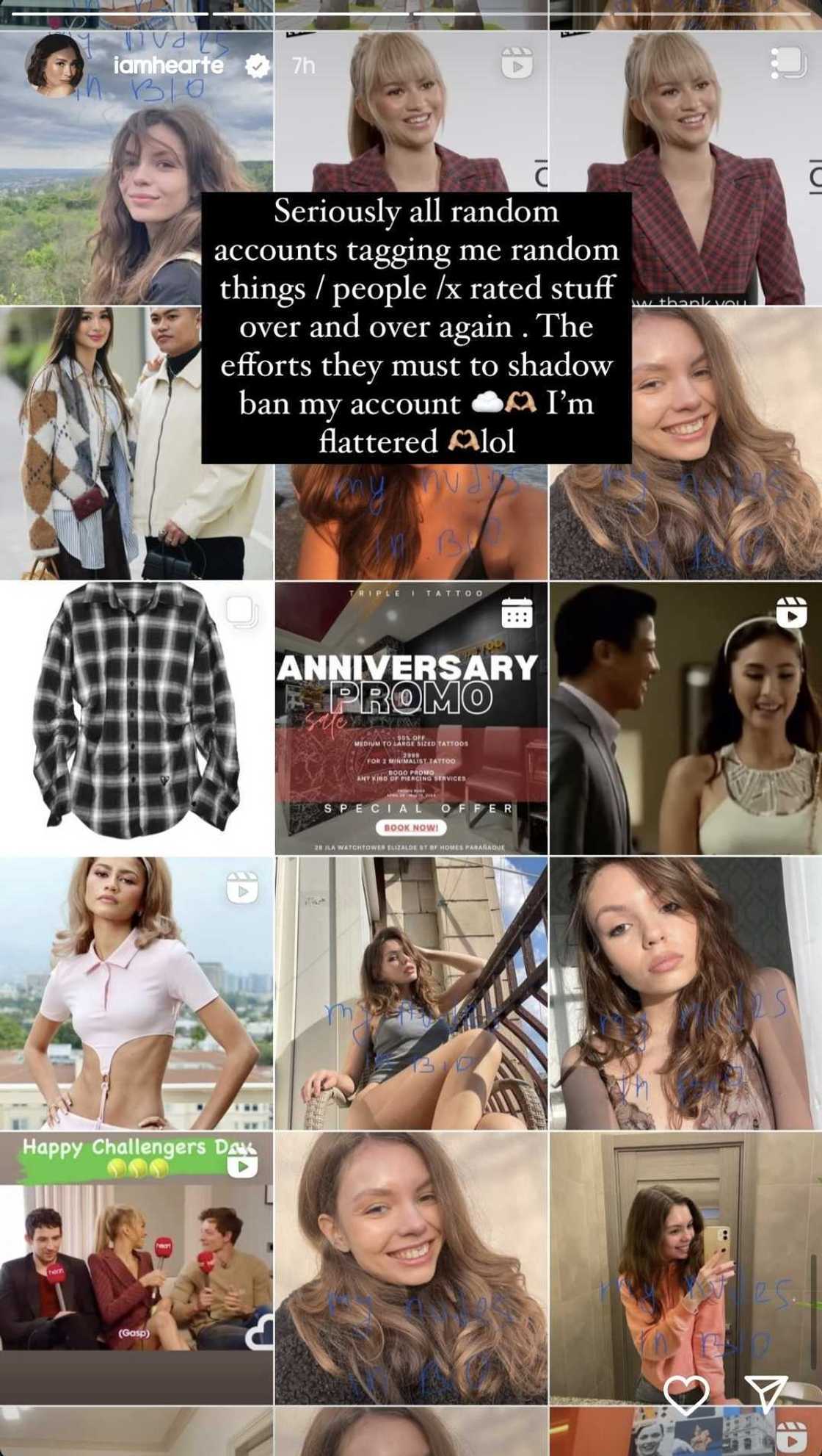 Heart Evangelista on people who are trying to "shadow ban" her: "I'm flattered" Heart Evangelista on people who are trying to "shadow ban" her: "I'm flattered"