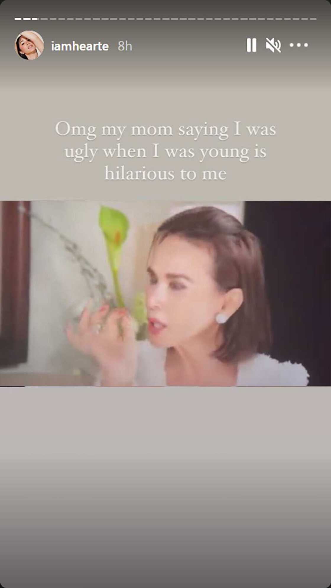 Heart Evangelista, natawa sa pahayag ng kanyang ina na napangitan daw ito sa kanya noong siya’y bata pa Heart Evangelista, natawa sa pahayag ng kanyang ina na napangitan daw ito sa kanya noong siya’y bata pa