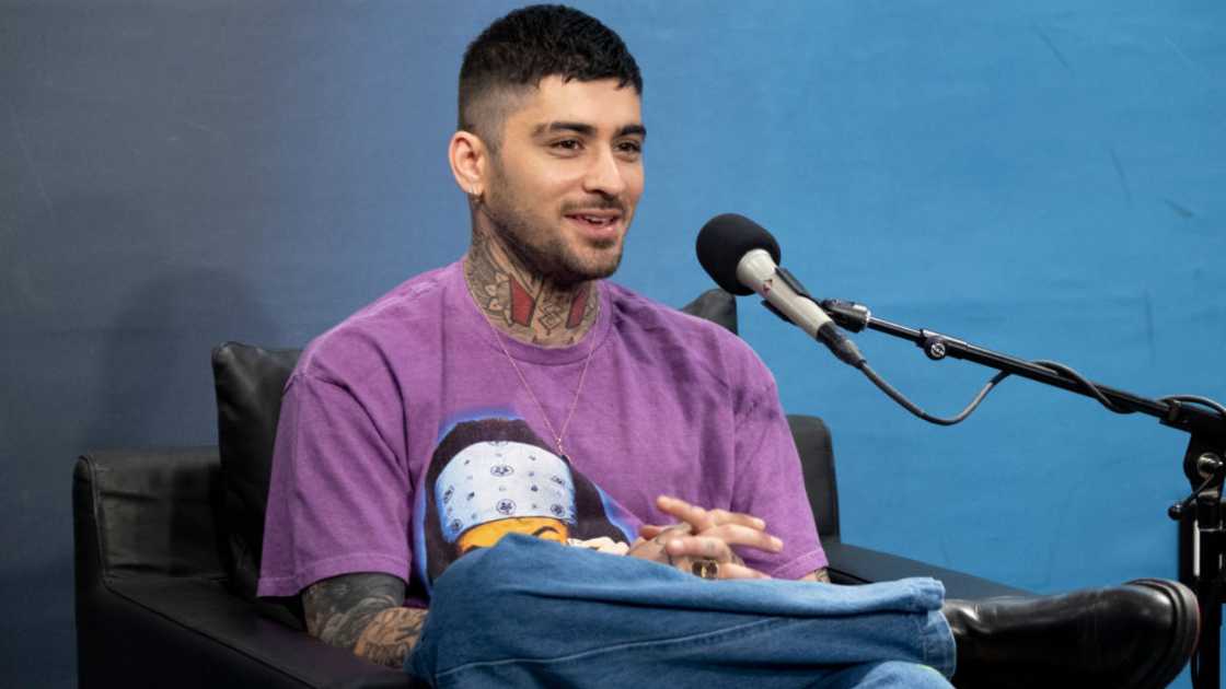 Zayn visits 'Hits 1' with Ryan Sampson Zayn visits 'Hits 1' with Ryan Sampson