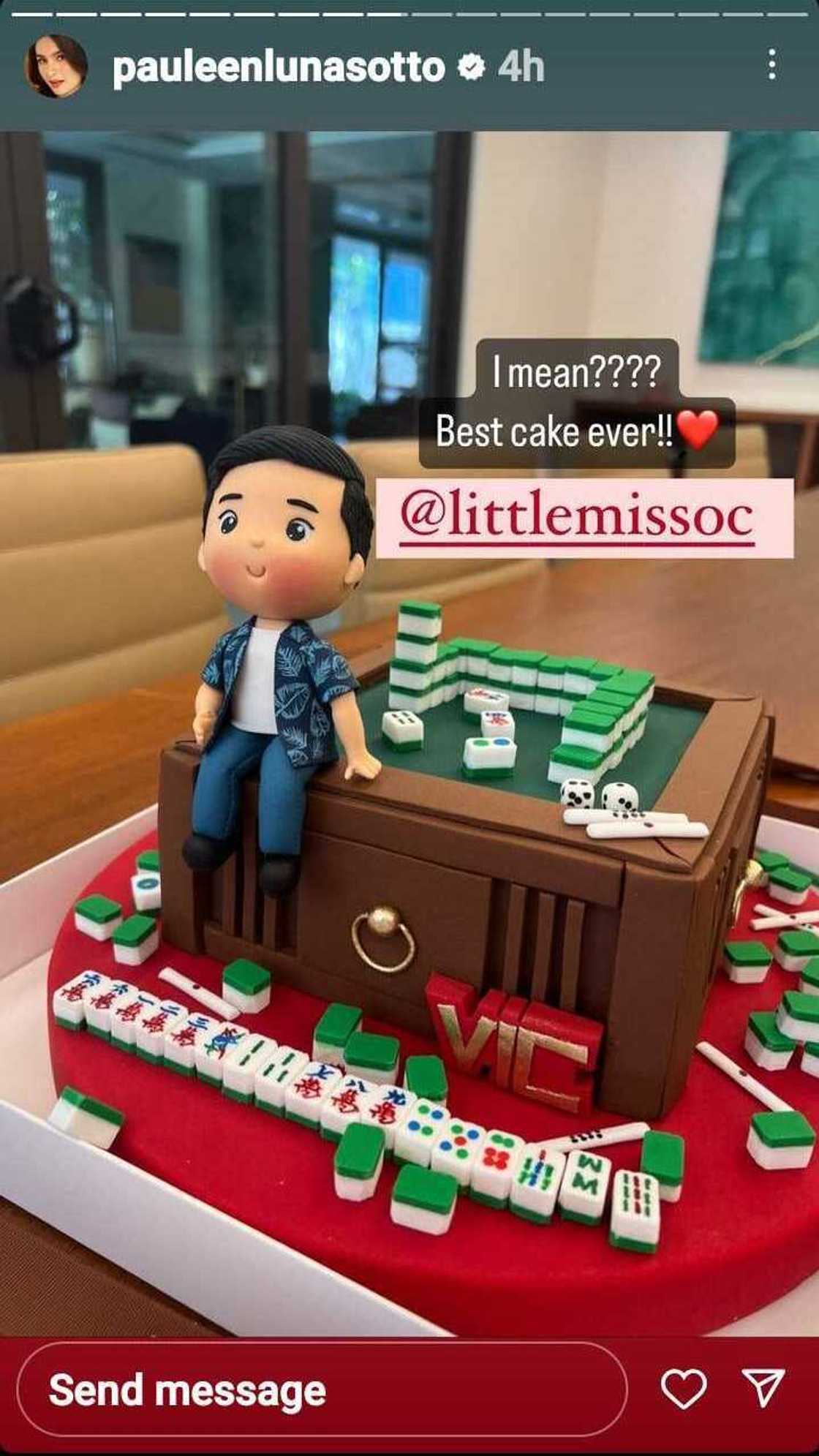 Pauleen Luna, nag-share ng unang pasilip sa birthday celebration ni Vic Sotto Pauleen Luna, nag-share ng unang pasilip sa birthday celebration ni Vic Sotto