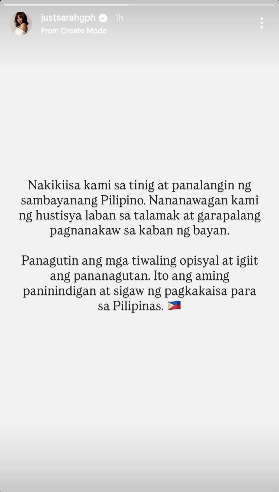Sarah Geronimo, may matapang na pahayag ukol sa "garapalang pagnanakaw" Sarah Geronimo, may matapang na pahayag ukol sa "garapalang pagnanakaw"