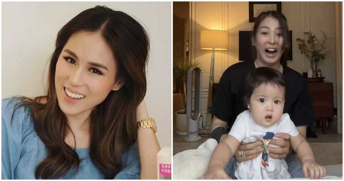 Toni Gonzaga sa video na ipinost ni Alex kasama si Baby Polly: "Di pwede maiwan"