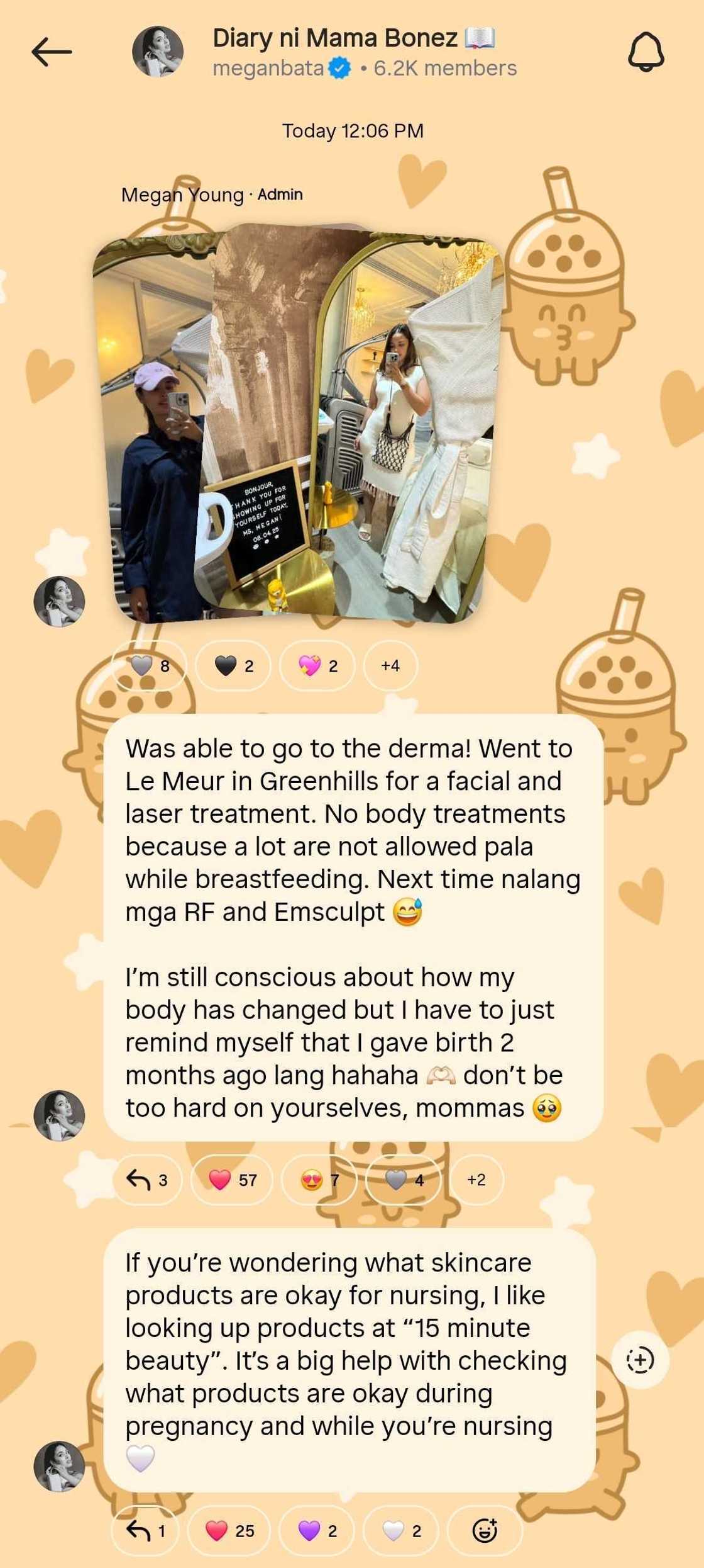 Megan Young gets candid about feeling conscious after giving birth