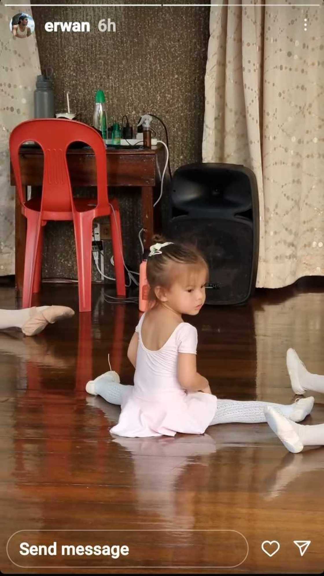 Videos of baby Dahlia, baby Thylane’s ballet lesson go viral Videos of baby Dahlia, baby Thylane’s ballet lesson go viral