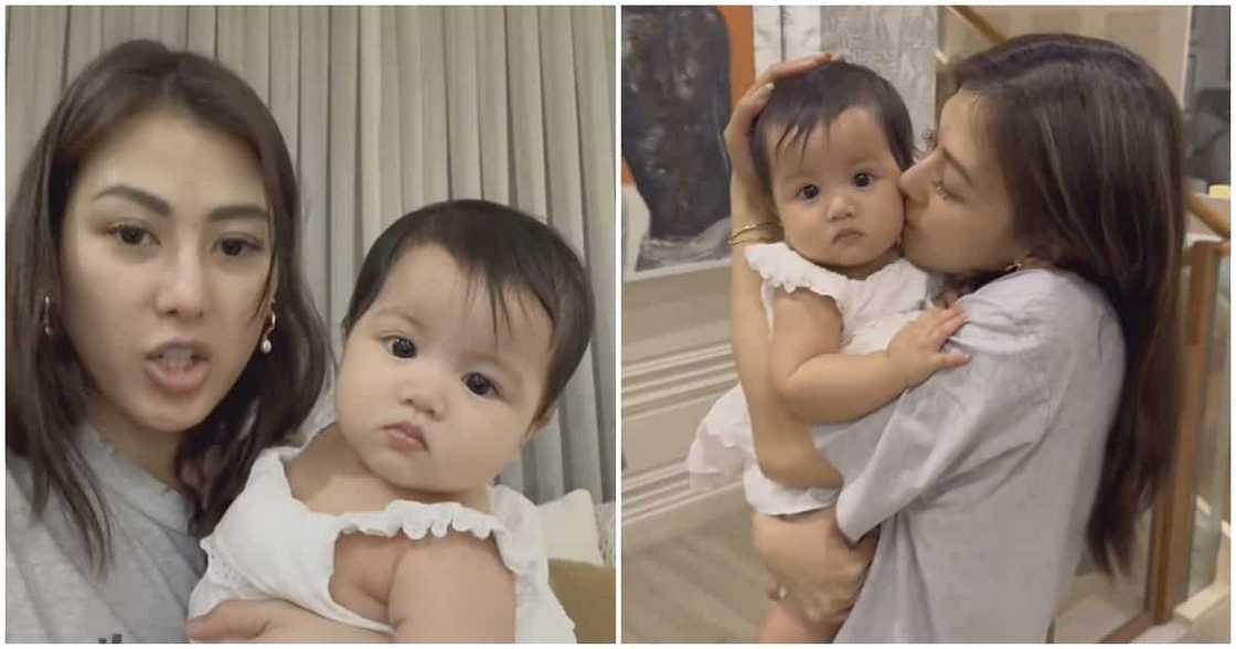 Bagong videos ni Alex Gonzaga kasama si Baby Polly, kinagiliwan online