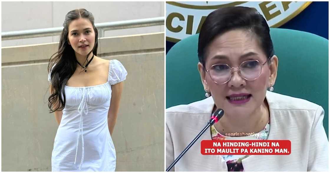 Bela Padilla voices support for Senator Risa Hontiveros' 'Sandy's Act' Bela Padilla voices support for Senator Risa Hontiveros' 'Sandy's Act'