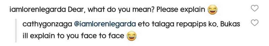 Sen. Loren Legarda, napatanong sa "nosey balasi" post ni Alex Gonzaga: "Please explain" Sen. Loren Legarda, napatanong sa "nosey balasi" post ni Alex Gonzaga: "Please explain"