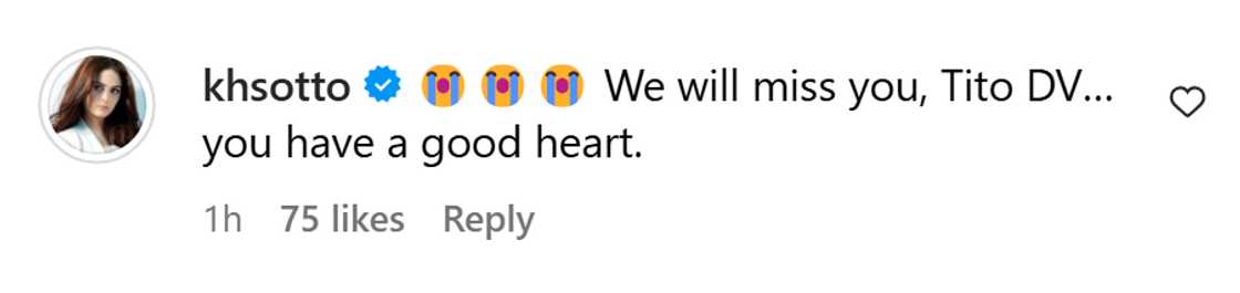 Kristine Hermosa, may nakakaantig na mensahe sa yumaong asawa ni Dina Bonnevie na si DV Savellano Kristine Hermosa, may nakakaantig na mensahe sa yumaong asawa ni Dina Bonnevie na si DV Savellano