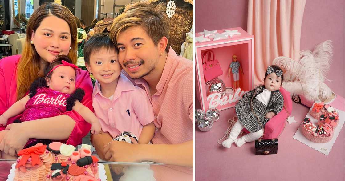 Dianne Medina at Rodjun Cruz, ibinida ang 3rd-month photoshoot ng baby girl nila