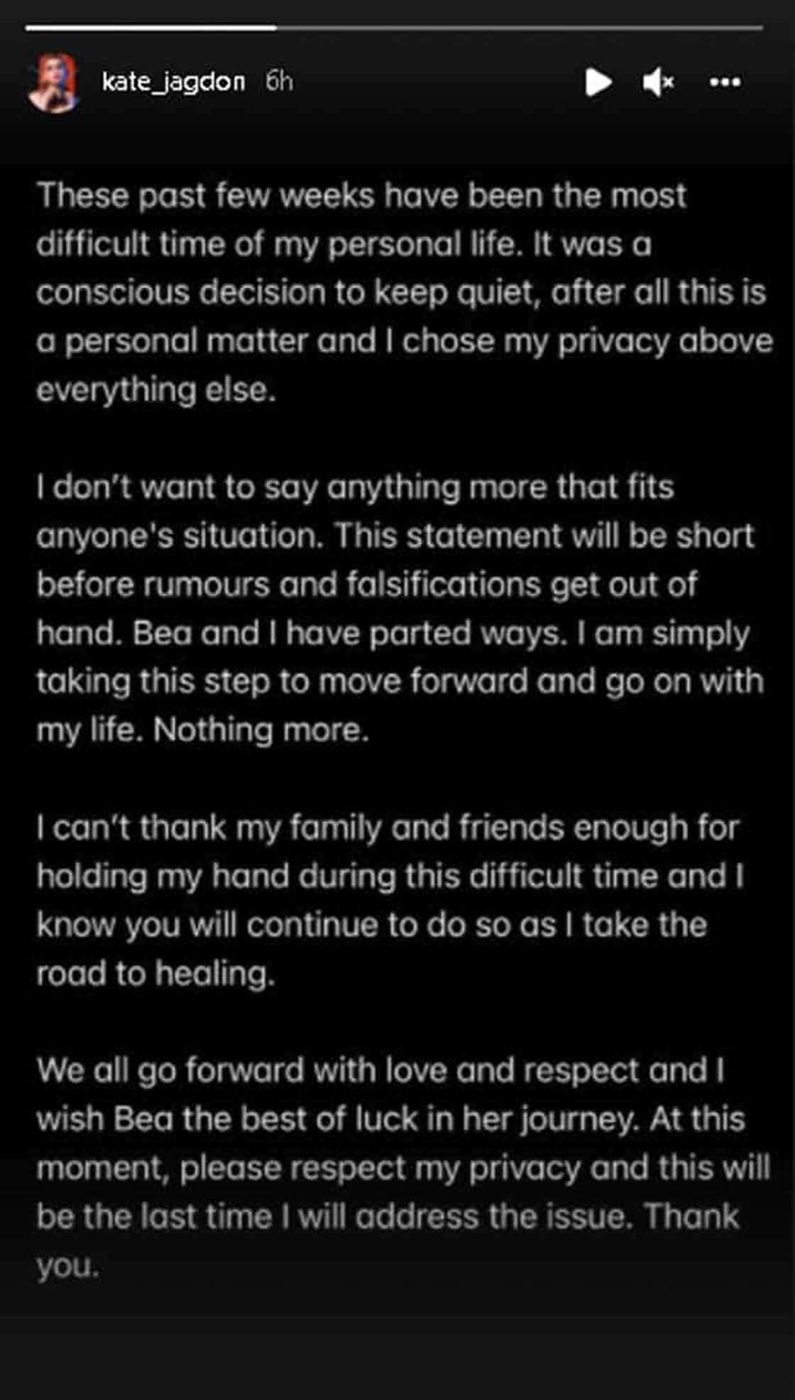 Kate Jagdon, isiniwalat hiwalay na sila ni Ms. Universe PH Beatrice Luigi Gomez; 7-year relationship nagwakas Kate Jagdon, isiniwalat hiwalay na sila ni Ms. Universe PH Beatrice Luigi Gomez; 7-year relationship nagwakas