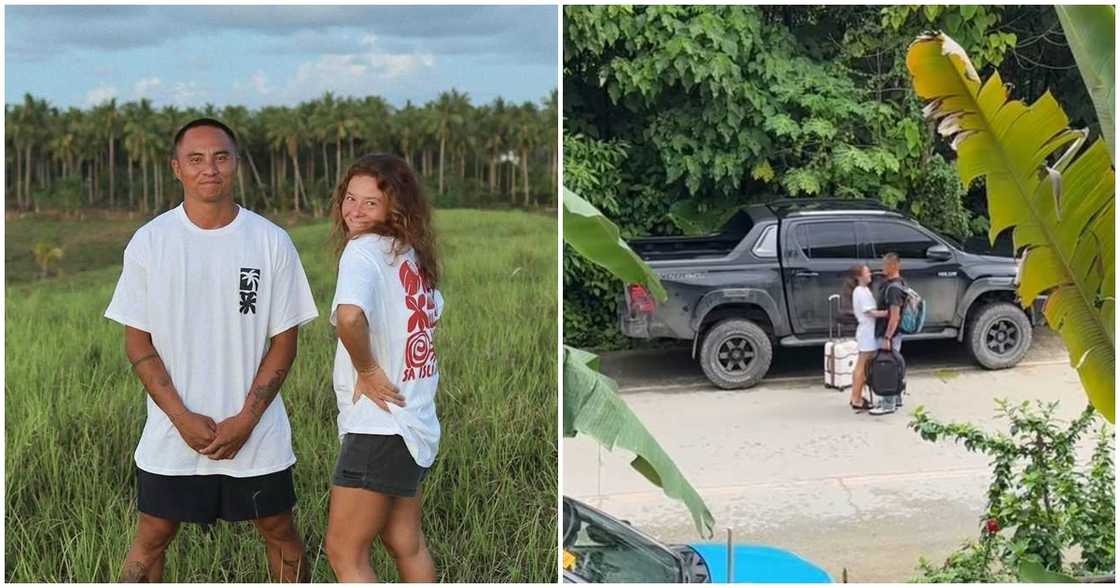 Netizens, kinilig sa 'sweet moment' nina Andi Eigenmann at Philmar Alipayo bago umalis ang huli