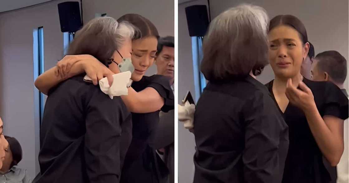 Video ni Vicky Morales na naiyak habang nakikiramay sa pamilya ni Mike Enriquez, viral Video ni Vicky Morales na naiyak habang nakikiramay sa pamilya ni Mike Enriquez, viral