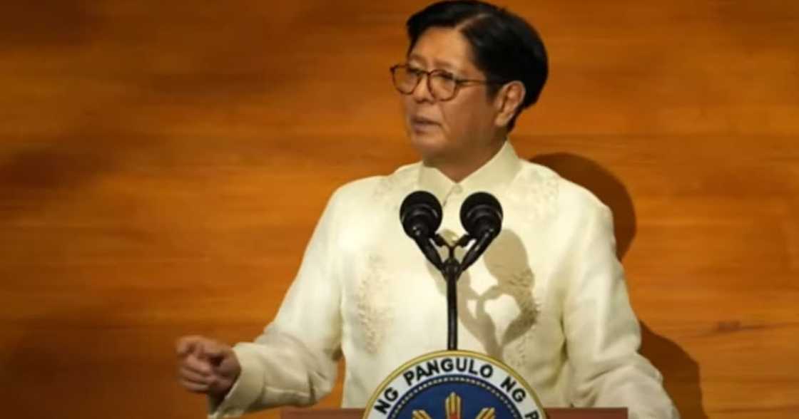 Photo: Screengrab from PBBM's SONA via RTVM Photo: Screengrab from PBBM's SONA via RTVM