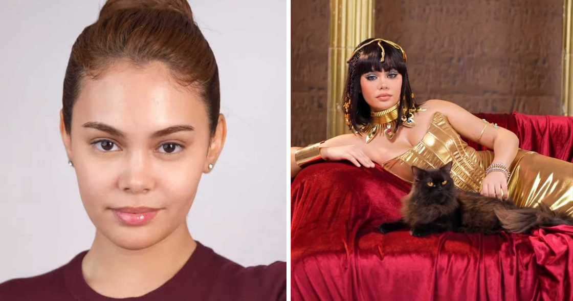 Ivana Alawi, kumasa sa 'Cleopatra' makeup transformation trend Ivana Alawi, kumasa sa 'Cleopatra' makeup transformation trend