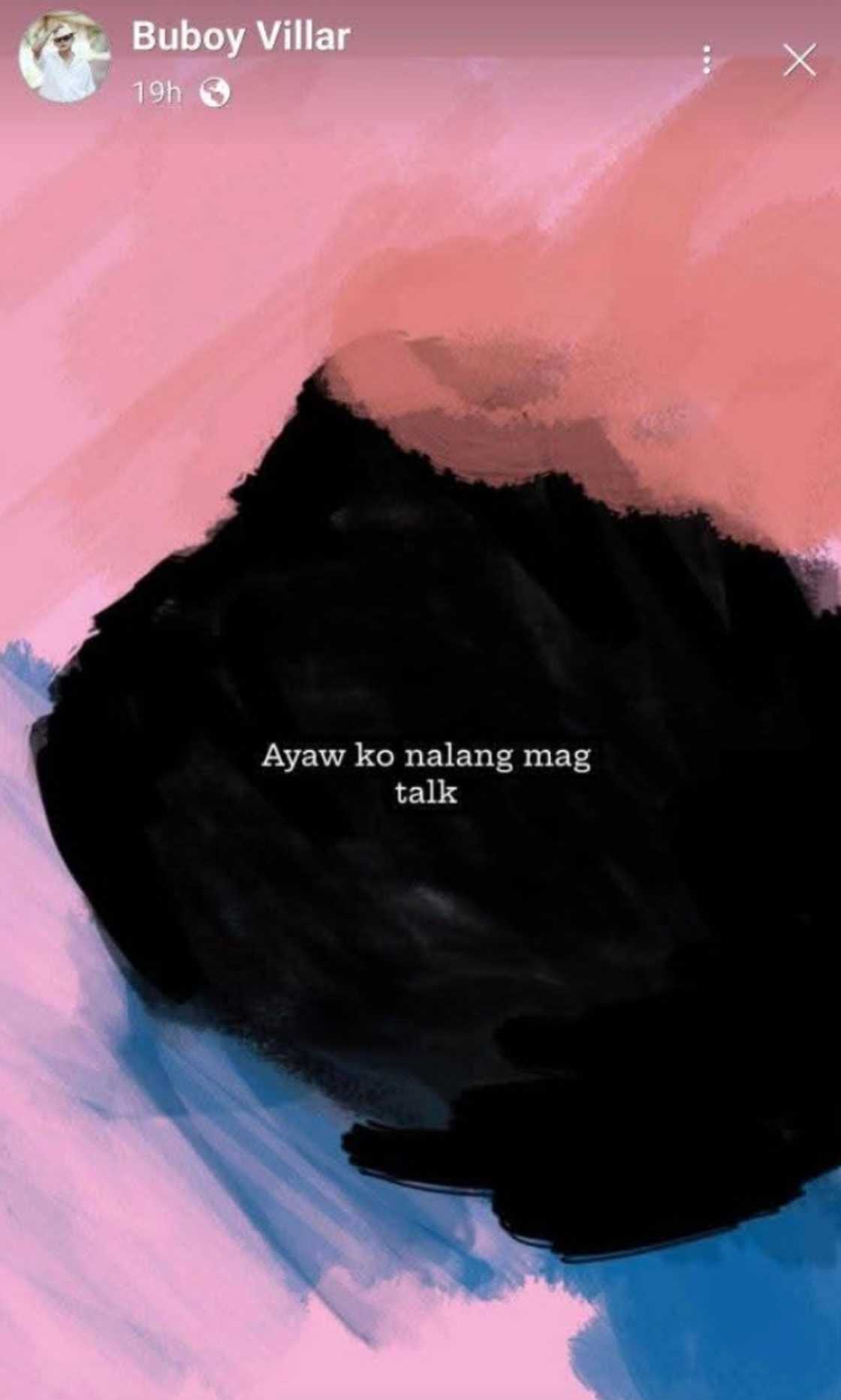 Buboy Villar at partner na si Isay Sampiano, may cryptic posts Buboy Villar at partner na si Isay Sampiano, may cryptic posts