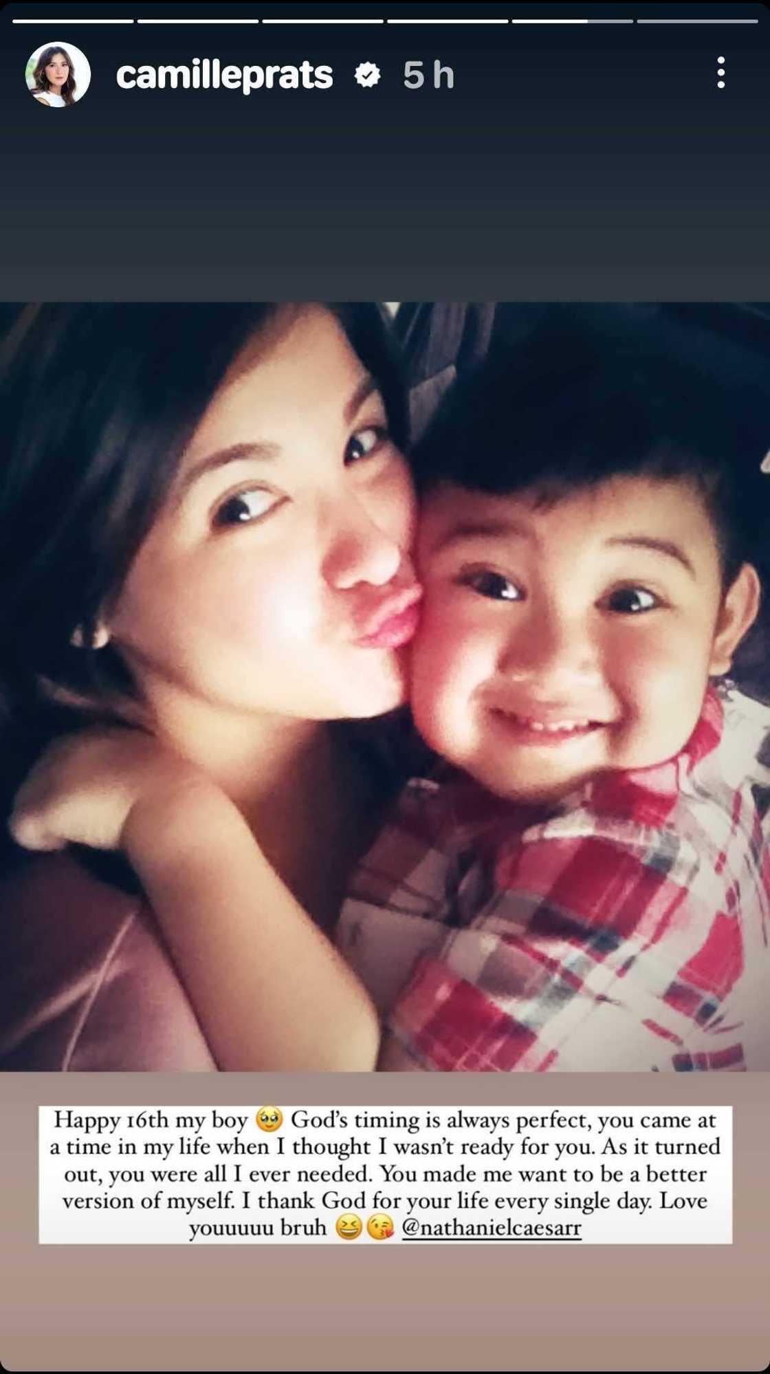 Camille Prats, may nakakaantig na birthday message sa panganay na anak na si Nathan Camille Prats, may nakakaantig na birthday message sa panganay na anak na si Nathan