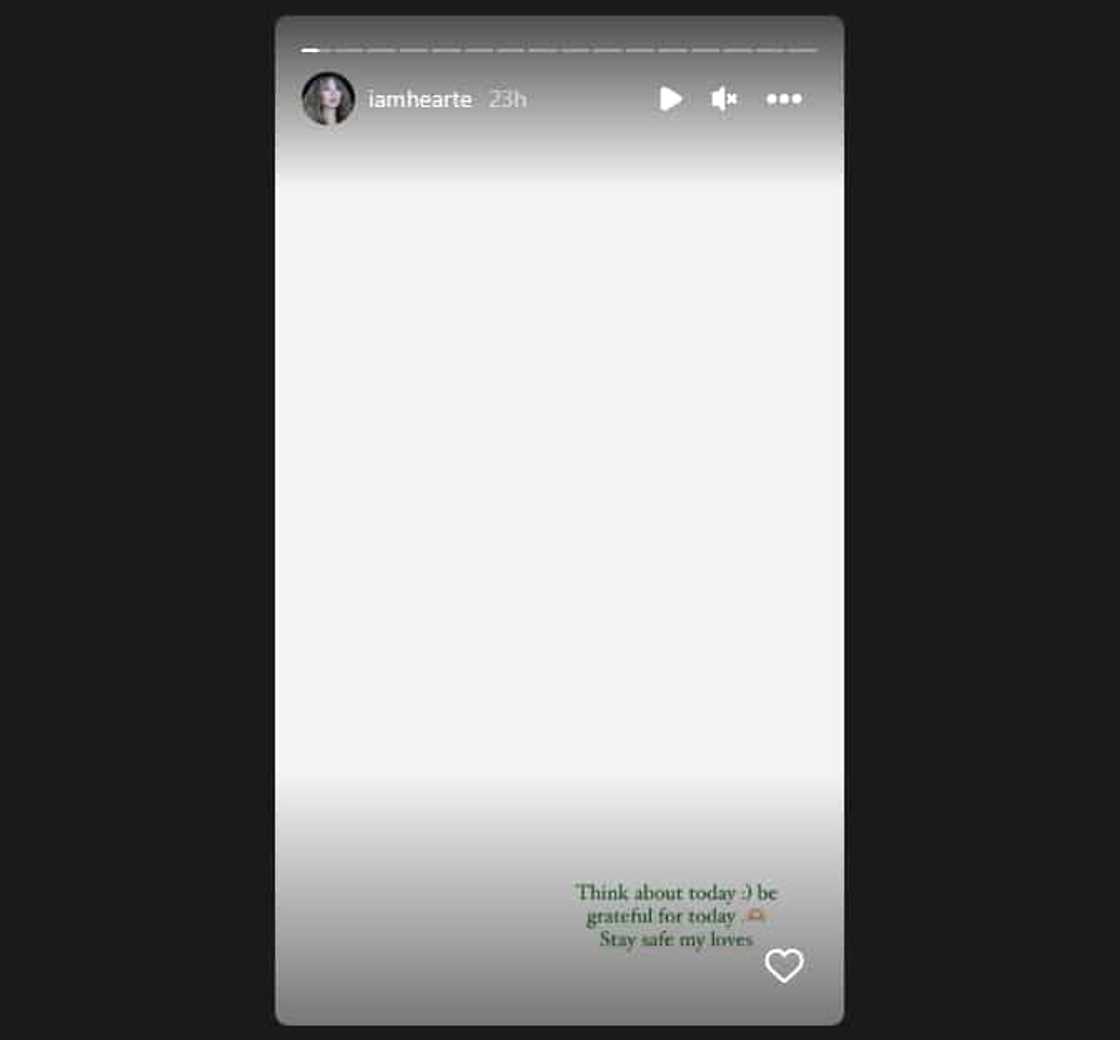 Heart Evangelista’s “think about today” captures netizens’ attention Heart Evangelista’s “think about today” captures netizens’ attention