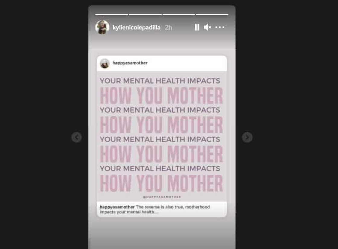 Kylie Padilla posts about mental health & motherhood amid issue with Aljur Kylie Padilla posts about mental health & motherhood amid issue with Aljur