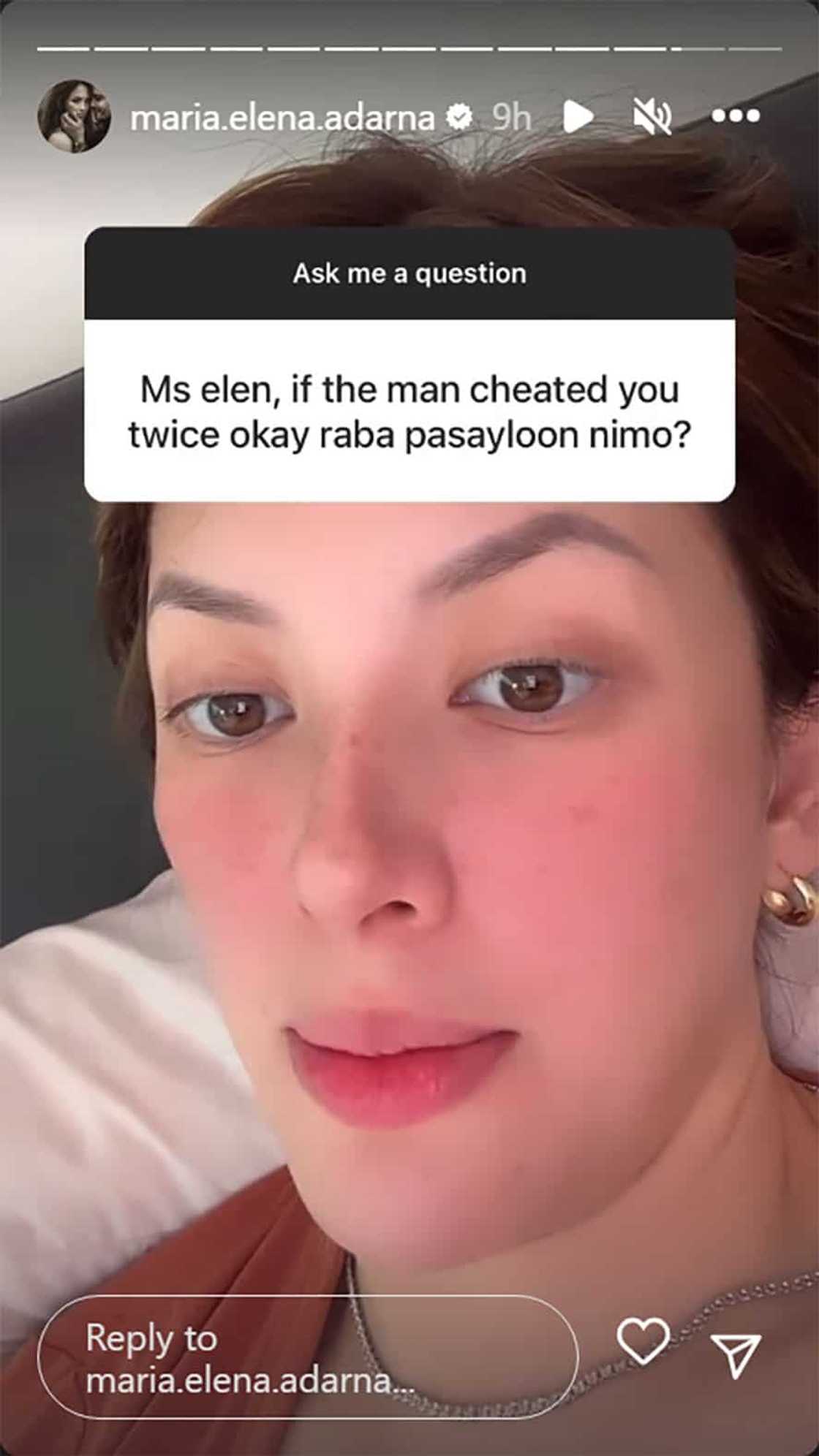 Ellen Adarna, sinagot tanong kung patatawarin ba ang lalaking nag-cheat sa kanya twice: “Sa once pa lang” Ellen Adarna, sinagot tanong kung patatawarin ba ang lalaking nag-cheat sa kanya twice: “Sa once pa lang”