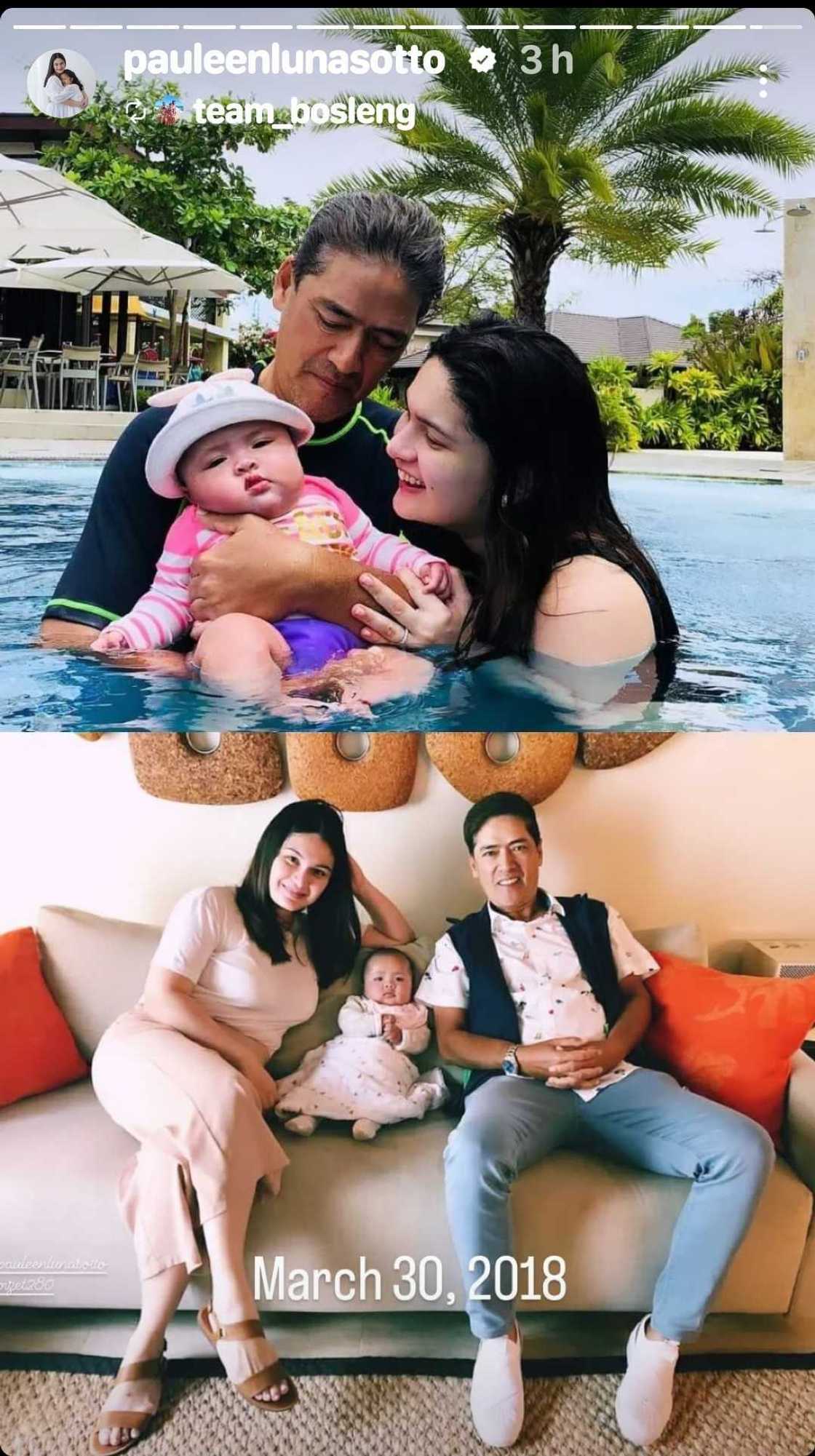 Pauleen Luna shares lovely throwback photos of her, Vic Sotto, Tali Pauleen Luna shares lovely throwback photos of her, Vic Sotto, Tali