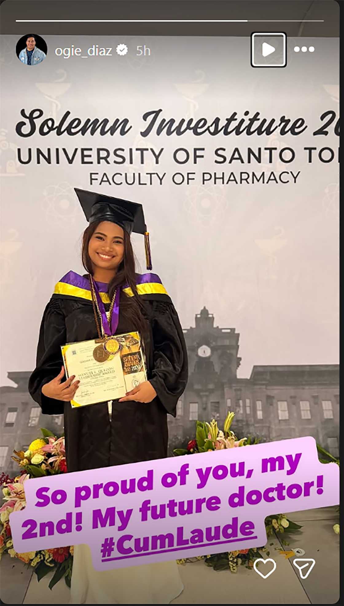 Ogie Diaz, emosyonal na finlex sa socmed sa latest achievement ng anak