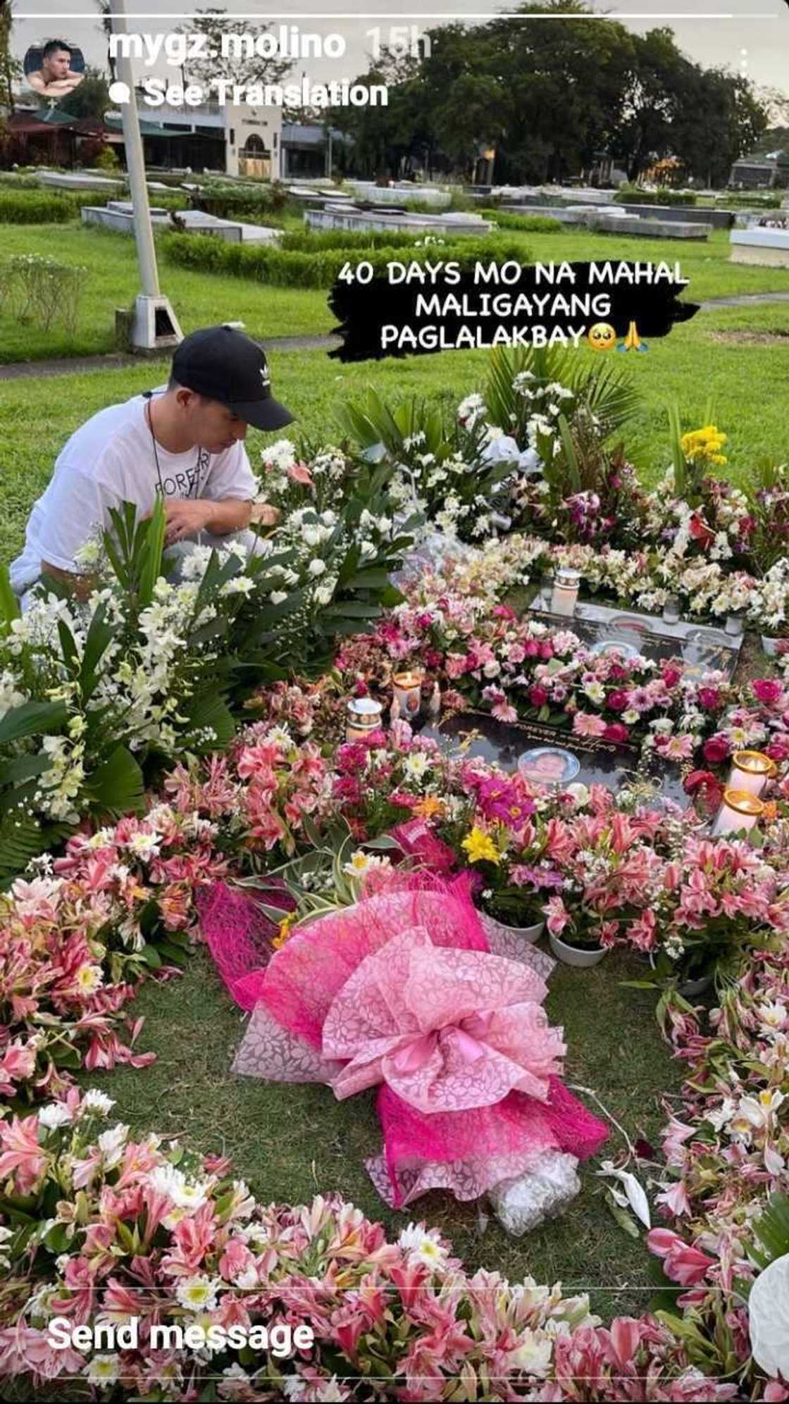 Mgyz Molino shares touching post about Mahal: “40 days mo na” Mgyz Molino shares touching post about Mahal: “40 days mo na”