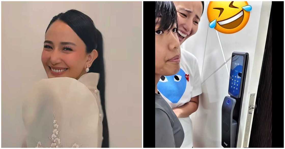 Katrina Halili, aliw na aliw sa reaksyon ni Katie sa kanilang smart lock: "Sorry, Katie" Katrina Halili, aliw na aliw sa reaksyon ni Katie sa kanilang smart lock: "Sorry, Katie"