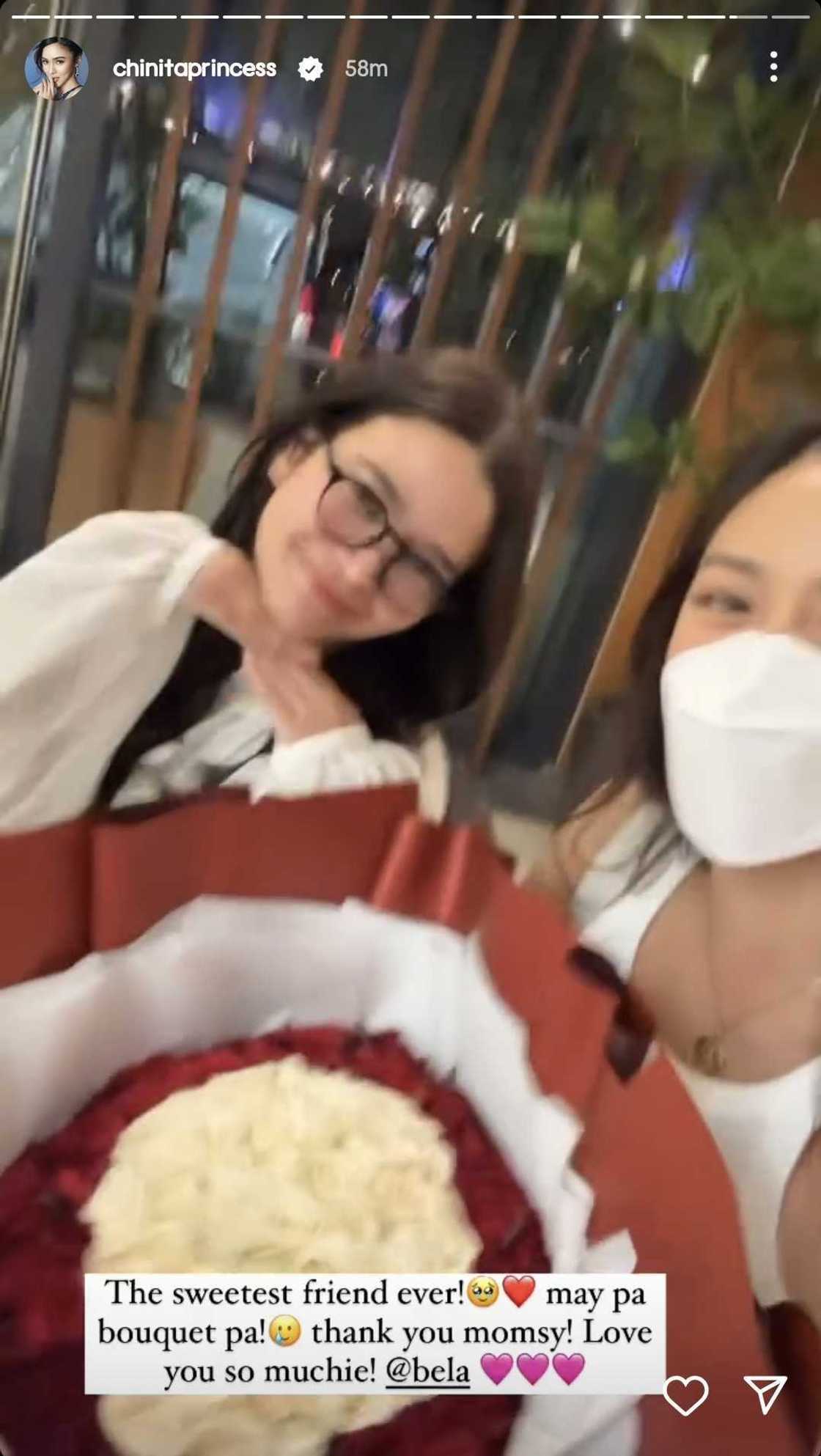 Bela Padilla takes Kim Chiu out on a dinner date for her birthday Bela Padilla takes Kim Chiu out on a dinner date for her birthday