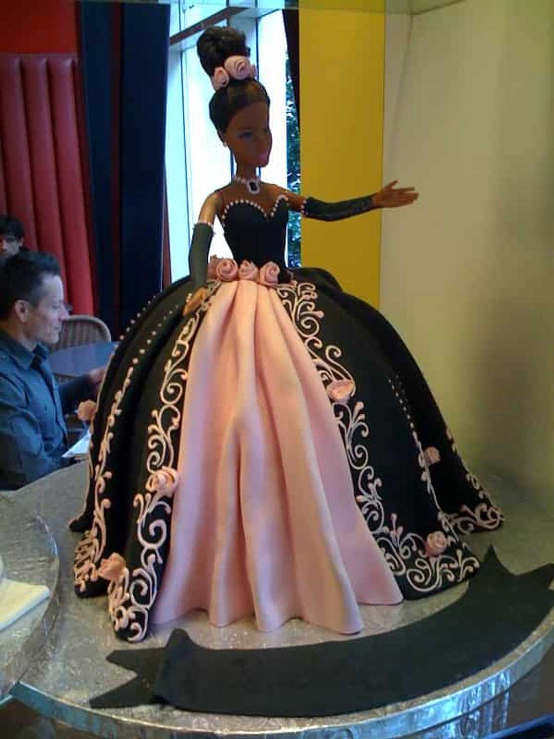 Princess cake design Princess cake design
