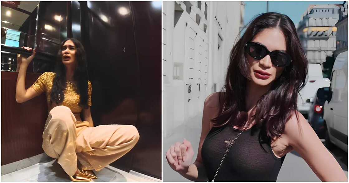 Pia Wurtzbach, nakulong sa elevator habang papunta sana sa isang show Pia Wurtzbach, nakulong sa elevator habang papunta sana sa isang show