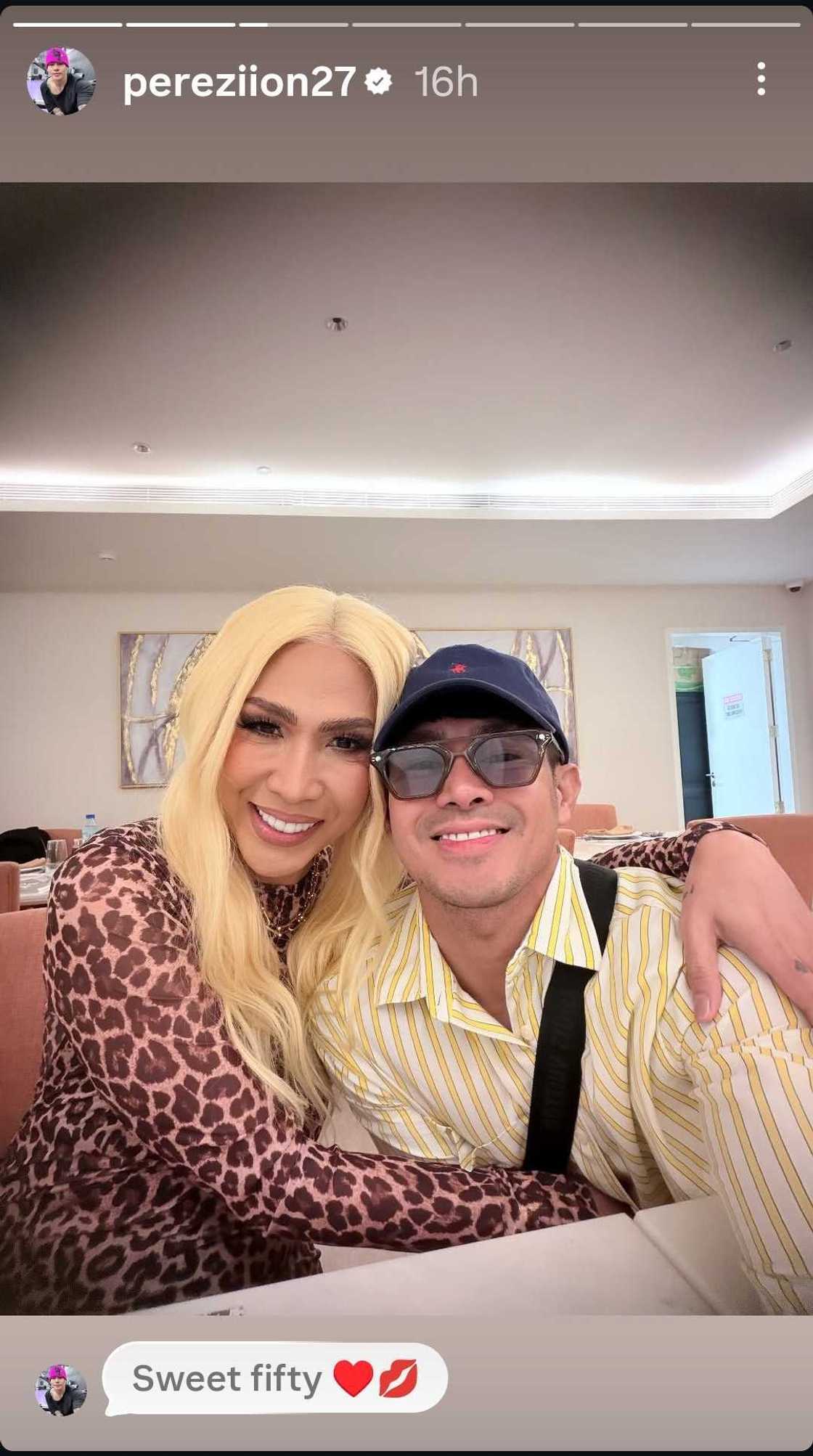 Ion Perez, sweet na binati si Vice Ganda sa kaarawan nito