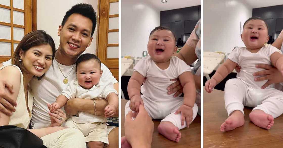 Scottie Thompson, nag-share ng video ng cute na paghalakhak ni Baby Aster