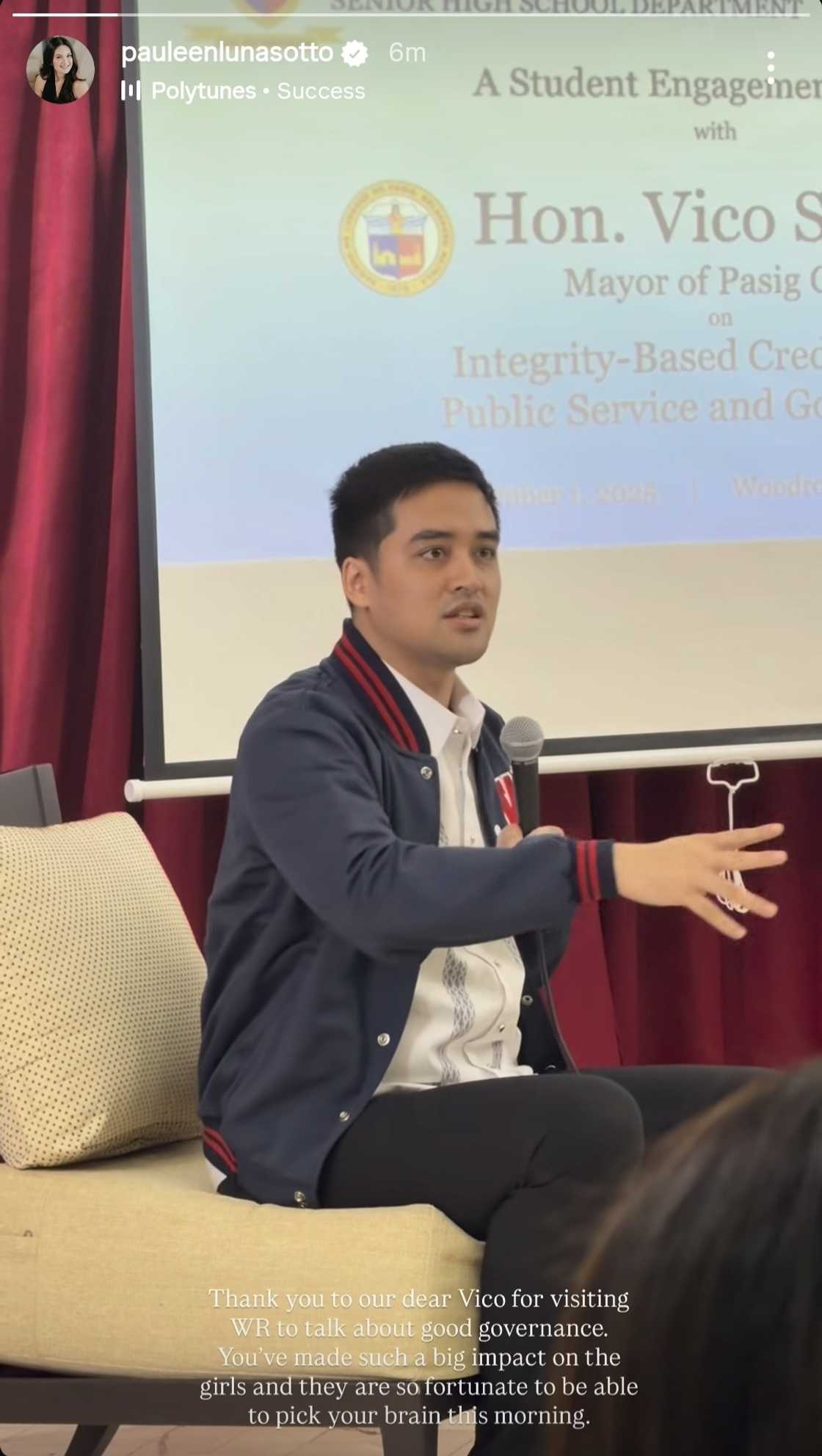 Pauleen Luna thanks Vico Sotto in a heartfelt post: "You've made such a big impact" Pauleen Luna thanks Vico Sotto in a heartfelt post: "You've made such a big impact"