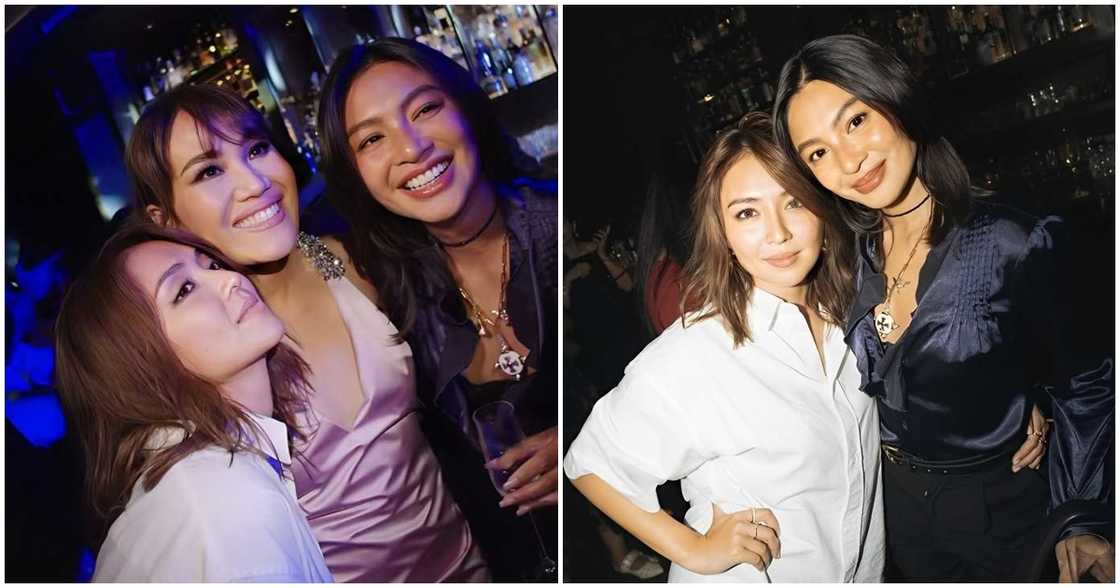 Photos of Kathryn Bernardo and Nadine Lustre together at a party go viral Photos of Kathryn Bernardo and Nadine Lustre together at a party go viral
