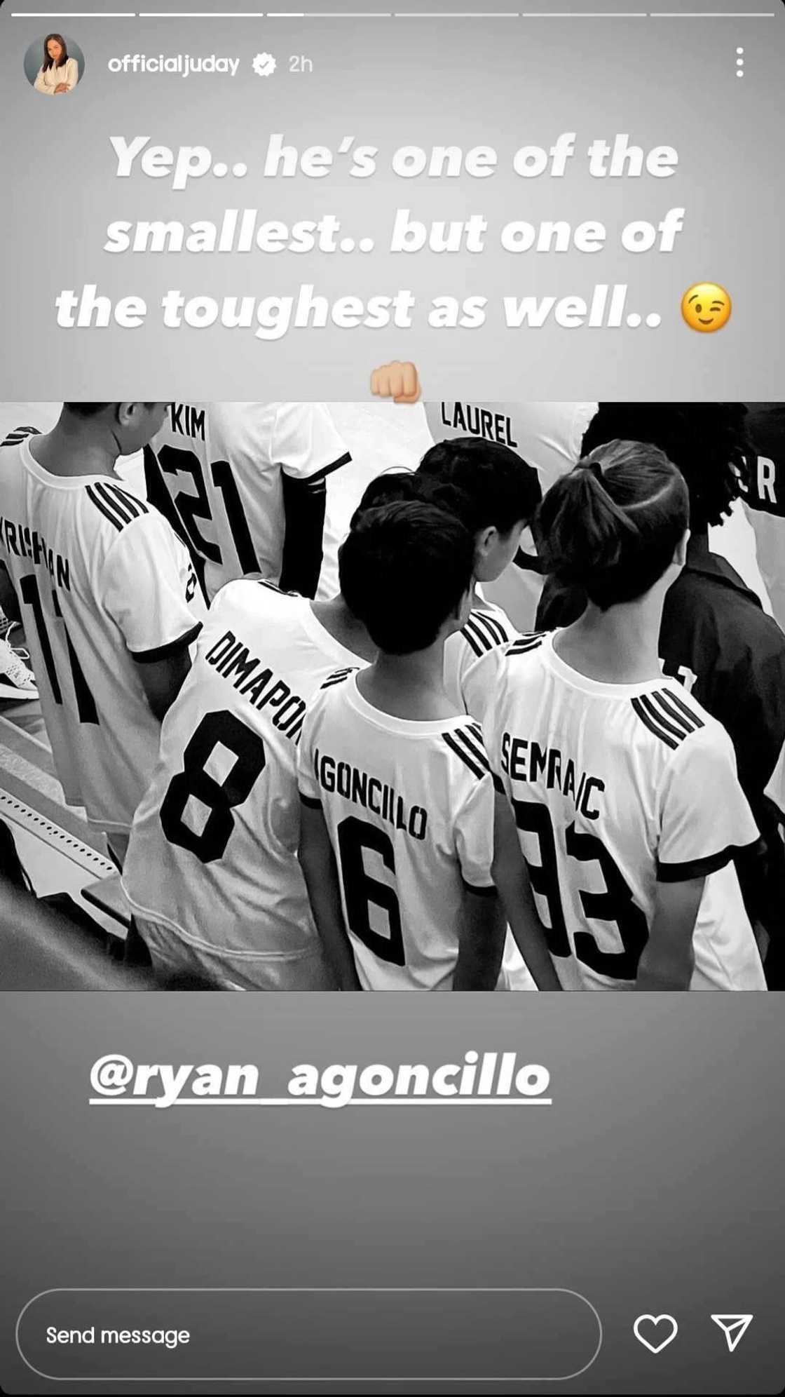 Judy Ann Santos at Ryan Agoncillo, sinorpresa ang anak nilang si Lucho sa varsity game nito Judy Ann Santos at Ryan Agoncillo, sinorpresa ang anak nilang si Lucho sa varsity game nito