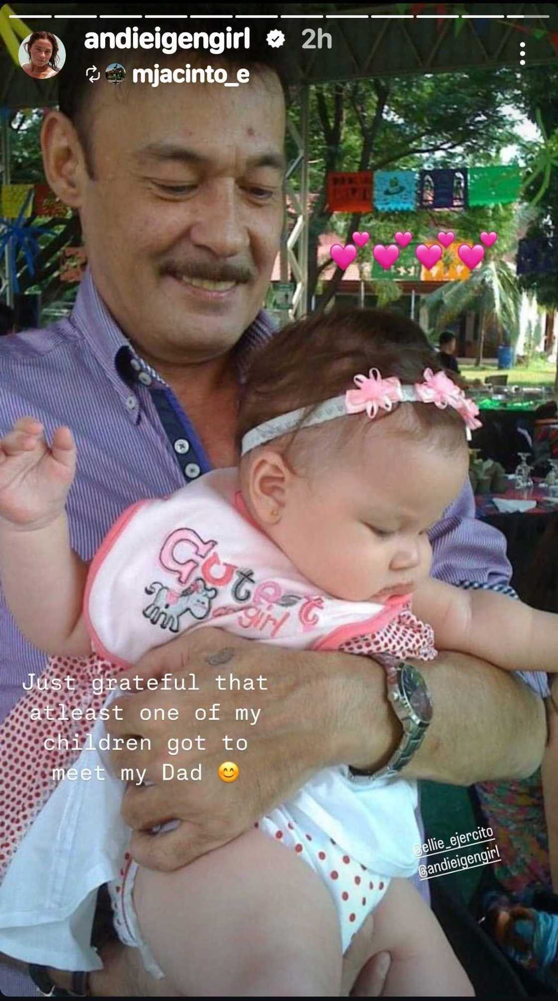 Andi Eigenmann, may emosyonal na post ukol kay Mark Gil ngayong birthday ni Ellie Andi Eigenmann, may emosyonal na post ukol kay Mark Gil ngayong birthday ni Ellie