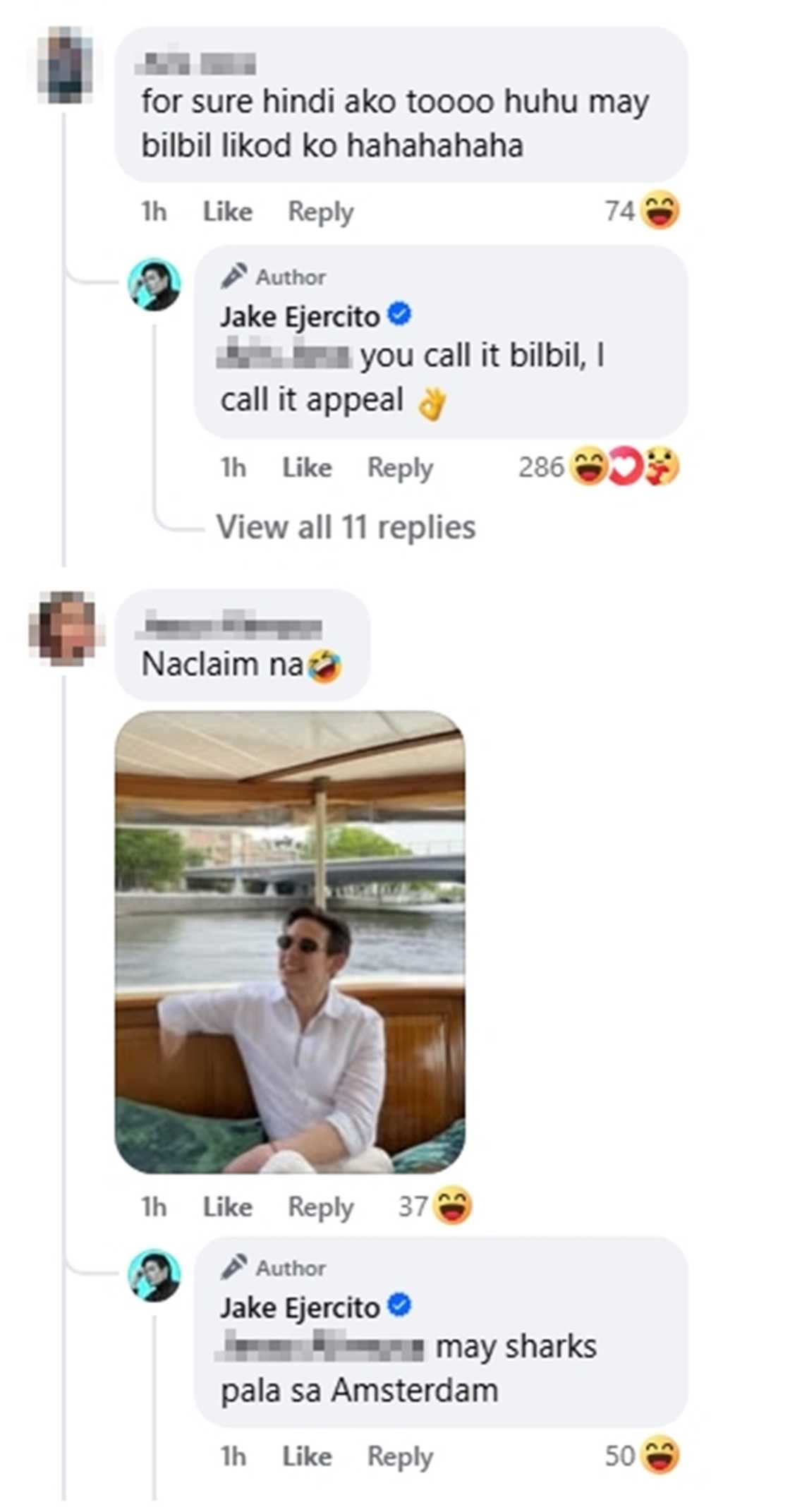 Bagong photo post ni Jake Ejercito, usap-usapan: "Paki-claim po ng likod"