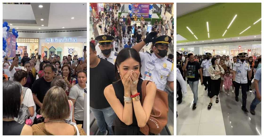 Heart Evangelista, pumunta sa mall para manood ng movie; pinagkaguluhan