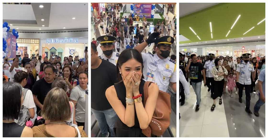 Heart Evangelista, pumunta sa mall para manood ng movie; pinagkaguluhan Heart Evangelista, pumunta sa mall para manood ng movie; pinagkaguluhan