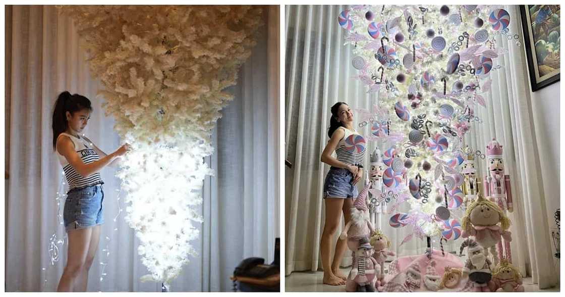 Kim Chiu, masayang ibinida ang pagbuo ng inverted Christmas tree sa viral video Kim Chiu, masayang ibinida ang pagbuo ng inverted Christmas tree sa viral video