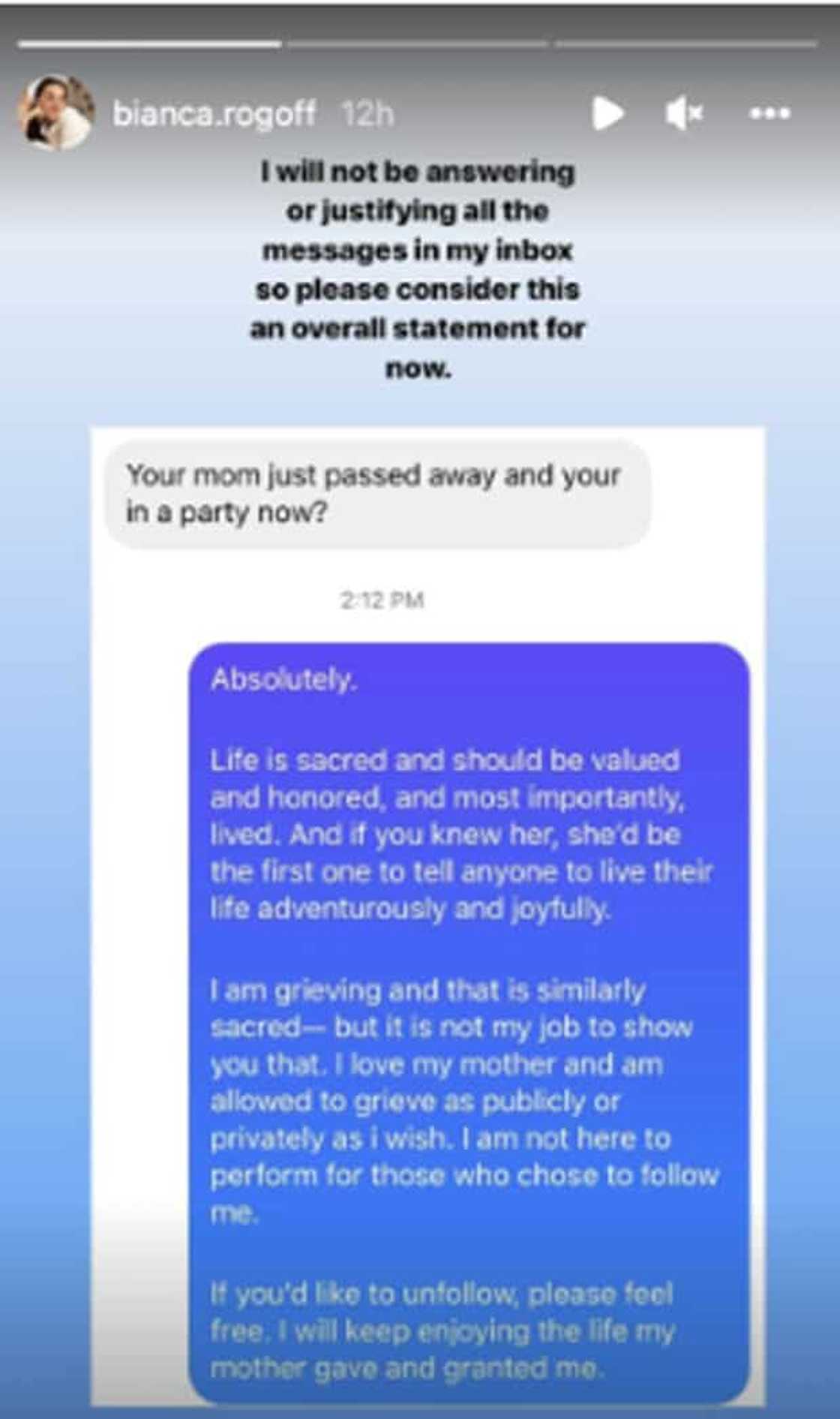 Bianca Rogoff Bianca Rogoff