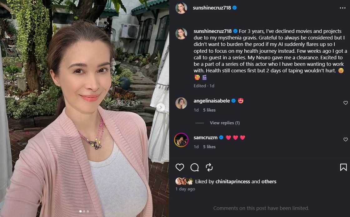 Photo: Sunshine Cruz Instagram Photo: Sunshine Cruz Instagram