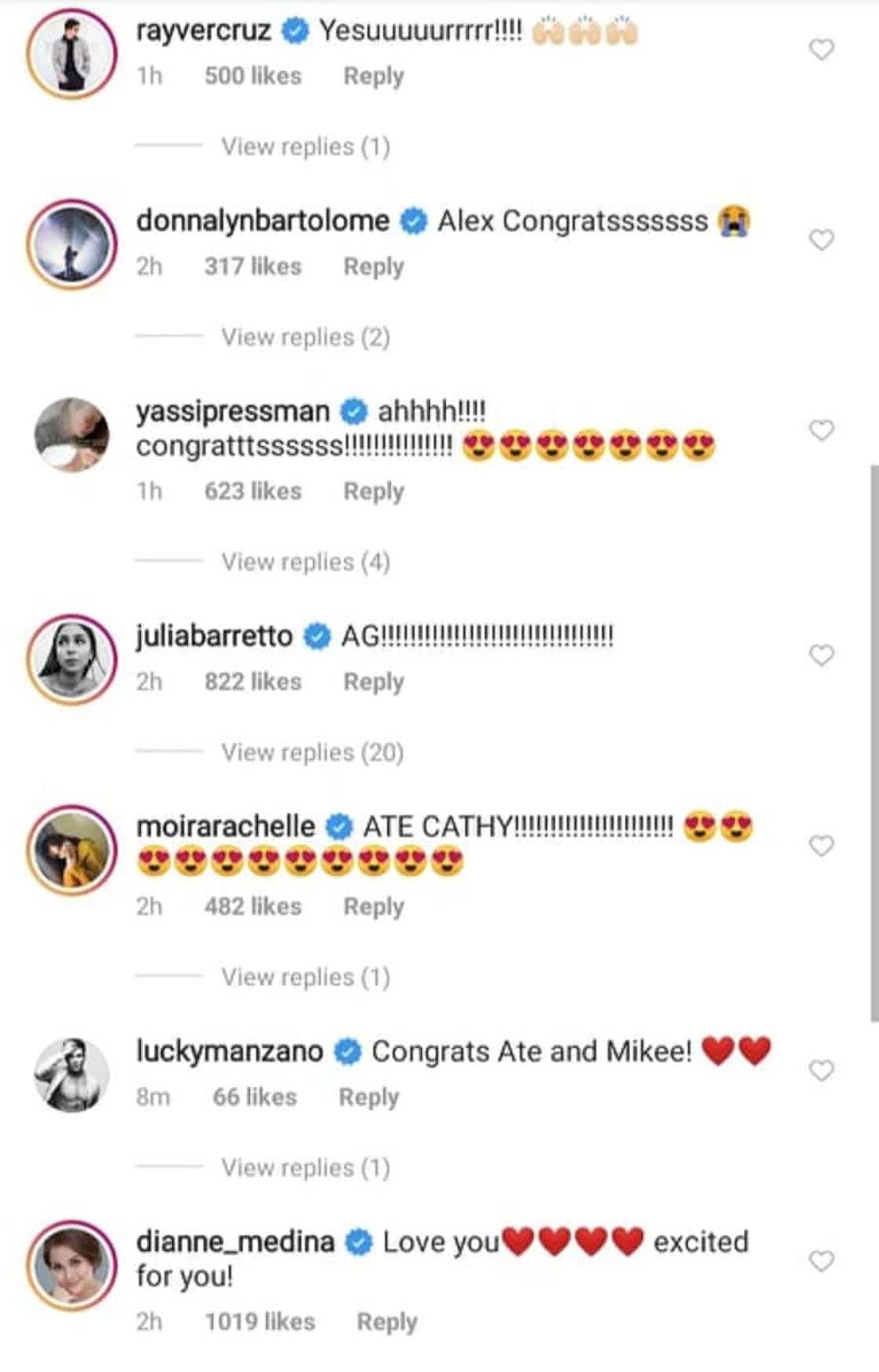 Alex Gonzaga gets engaged to her long-time boyfriend Mikee Morada Alex Gonzaga gets engaged to her long-time boyfriend Mikee Morada