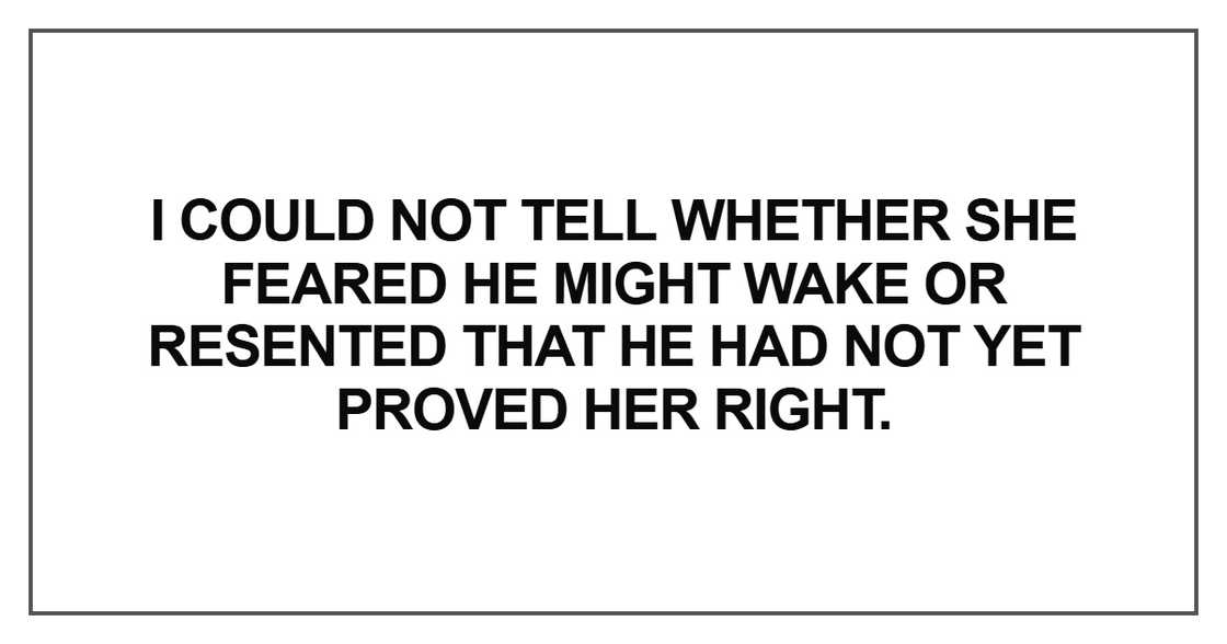 I could not tell whether she feared I could not tell whether she feared