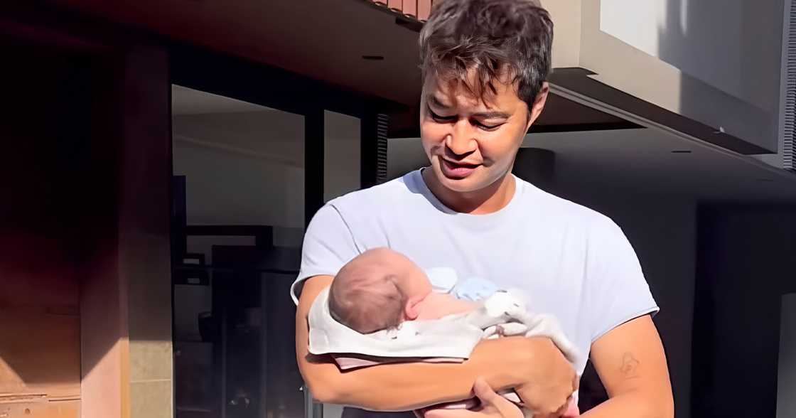 Zanjoe Marudo, pic niya kung saan makikita siyang tila naglalaro sa anak, kinagiliwan