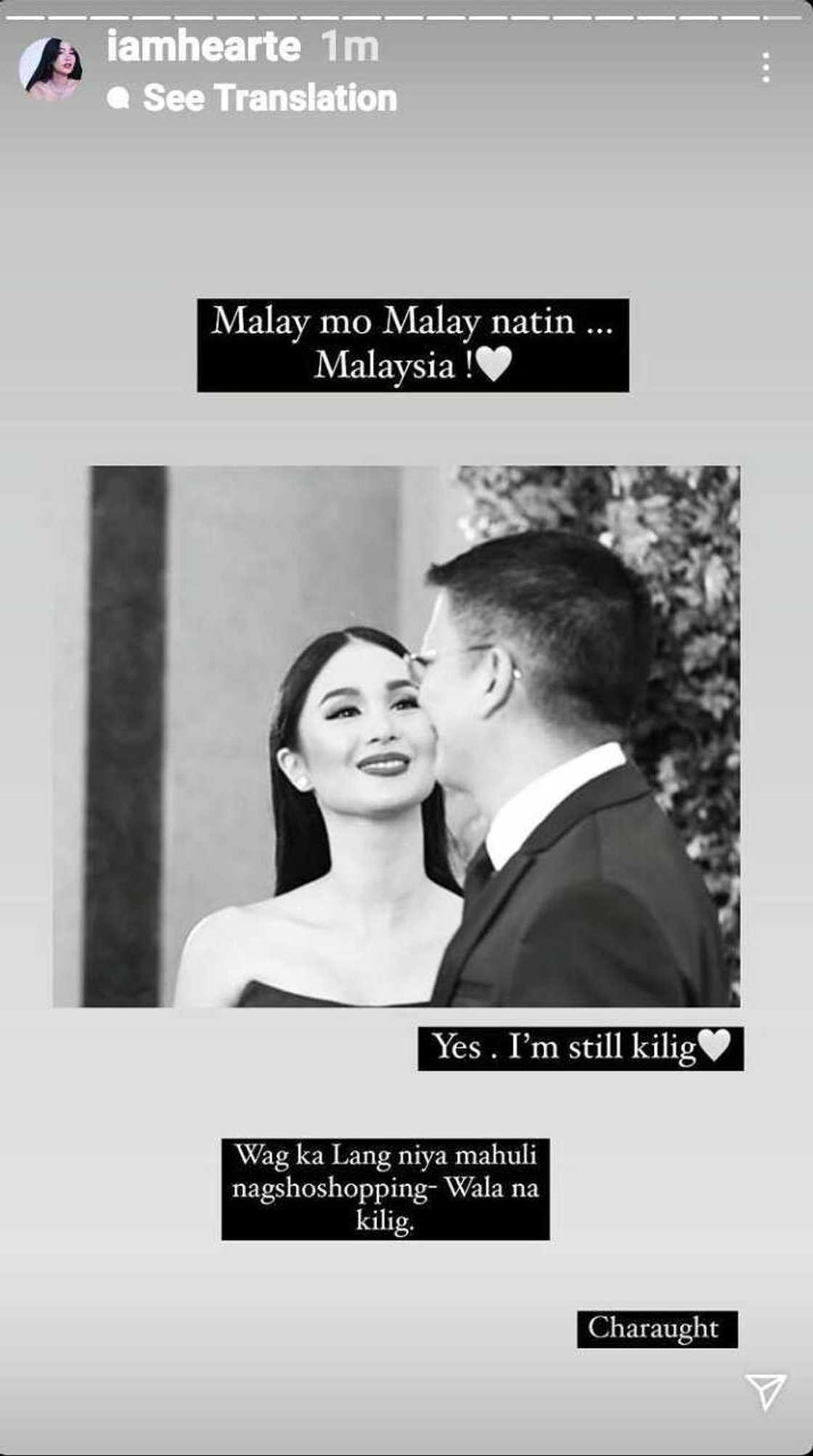 Heart Evangelista, nawawala raw ang kilig kay Chiz 'pag nahuhuli siya nitong nagsho-shopping Heart Evangelista, nawawala raw ang kilig kay Chiz 'pag nahuhuli siya nitong nagsho-shopping