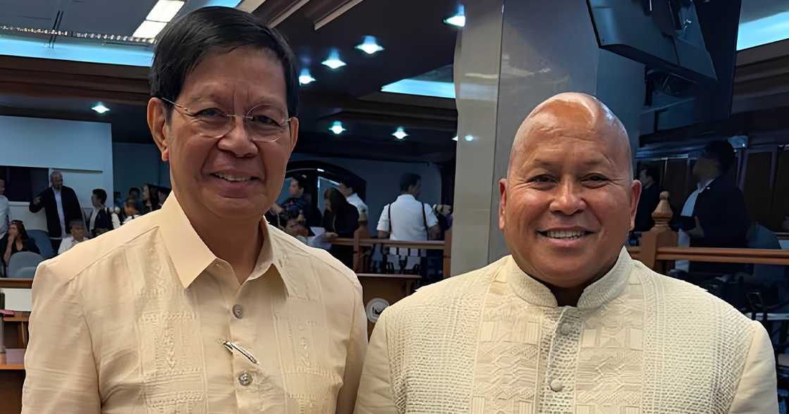 Senator Ping Lacson gave a humorous to Senator Bato’s joke: “Magtago siyang mabuti” Senator Ping Lacson gave a humorous to Senator Bato’s joke: “Magtago siyang mabuti”