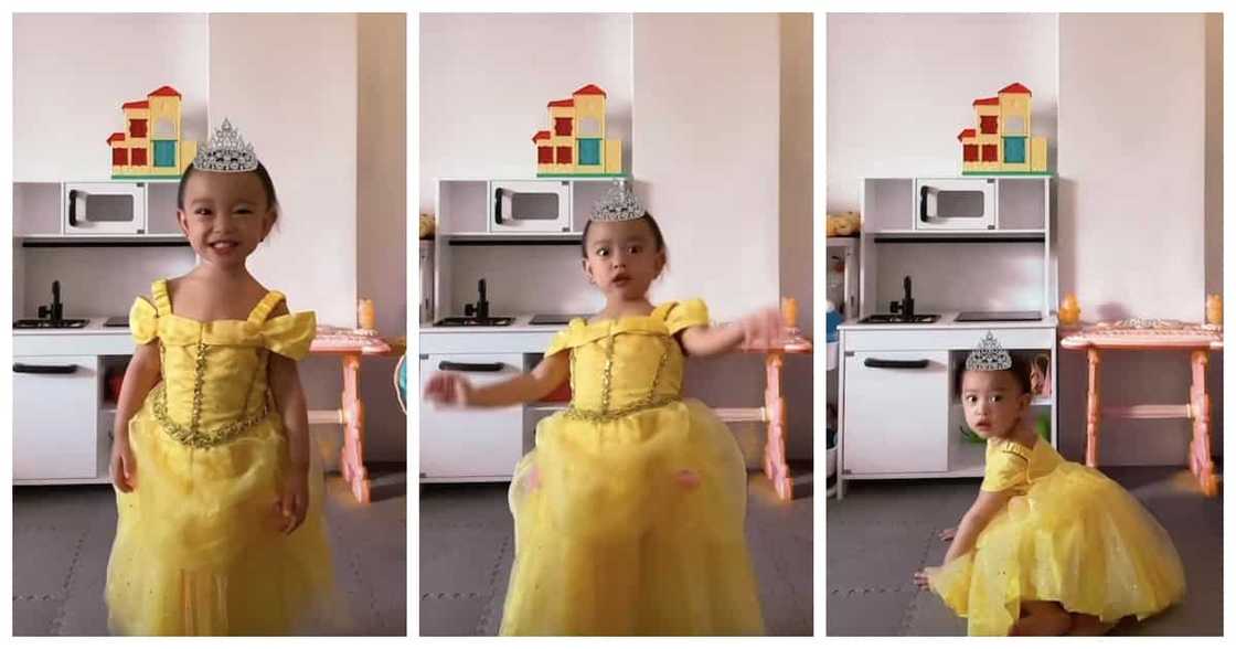 Video ng "fail version" ng Mini Miss U trend ng anak ni Jhong Hilario, viral Video ng "fail version" ng Mini Miss U trend ng anak ni Jhong Hilario, viral