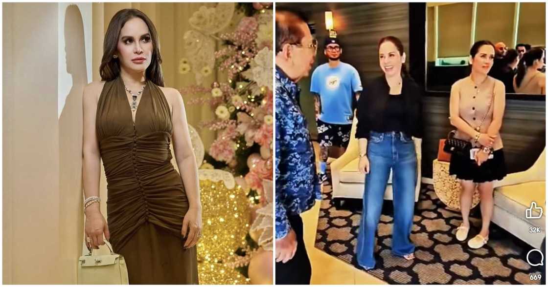 Jinkee Pacquiao casually says "magiging lola na ako" in conversation with Chavit Singson